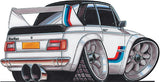 BMW 2002 02 Series Turbo Race Car 578 Koolart T-Shirt for Youth