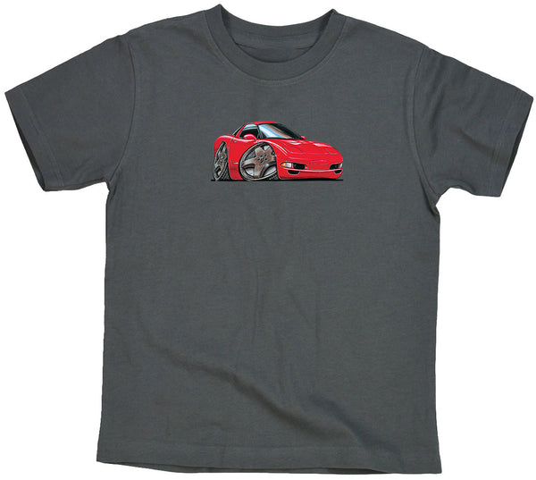 Corvette C5 Red Koolart T-Shirt for Youth