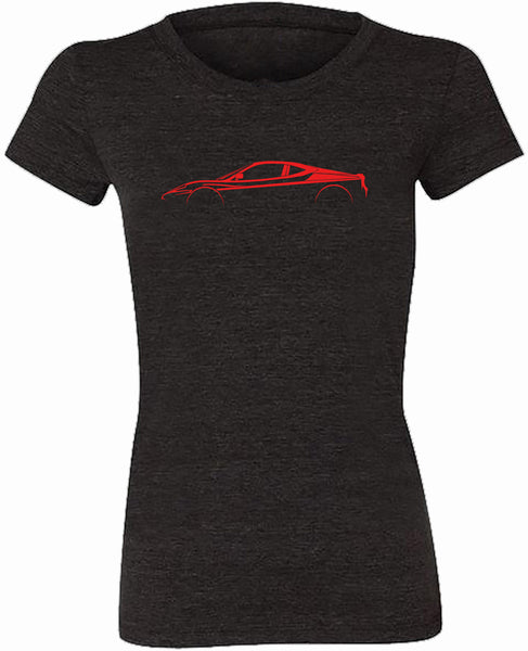 Ferrari F430 Silhouette T-Shirt for Women – Supercar Shirts