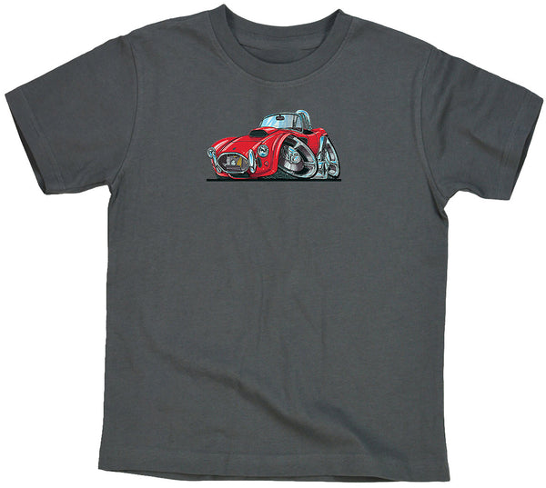 Shelby AC Cobra Red Koolart T Shirt for Youth