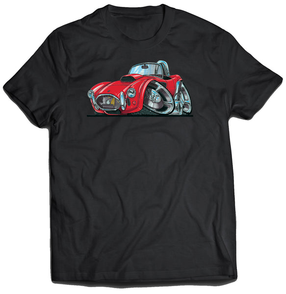 Shelby AC Cobra Red Koolart T Shirt for Men