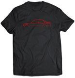 BMW E30 M3 Side Silhouette T-Shirt for Men