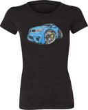 BMW F82 M4 Coupe Blue Koolart T-Shirt for Women