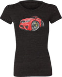 BMW F82 M4 Coupe Red Koolart T-Shirt for Women