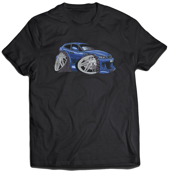 BMW Z3 Coupe Blue 394 Koolart T-Shirt for Men