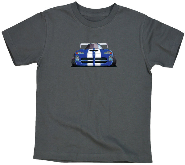 Dodge Viper GTS Front & Rear 2-Sided Koolart T-Shirt for Youth
