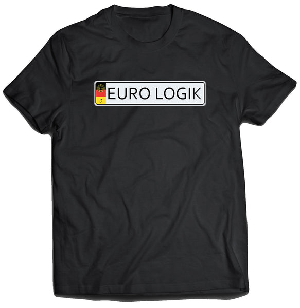 Euro Logik German License Plate Shirt
