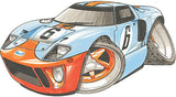 Ford GT Gulf Koolart T-Shirt for Youth
