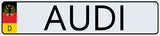 German License Plate Audi Shirt (Unisex)