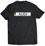 German License Plate Audi Shirt (Unisex)