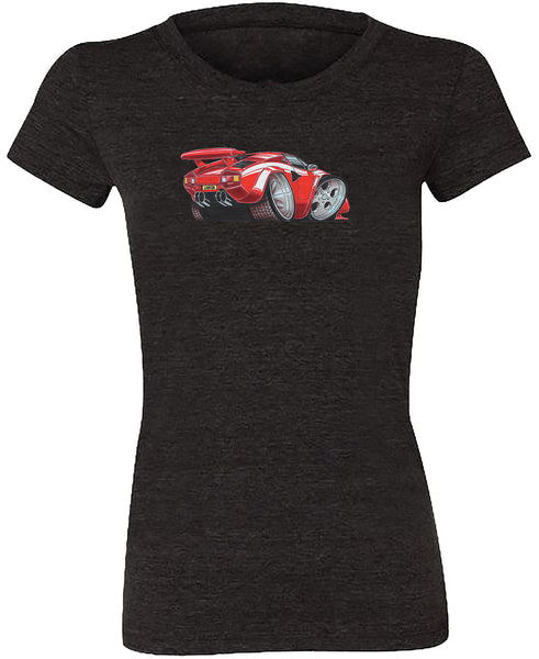 Lamborghini Countach Koolart T-Shirt for Women