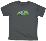 Lamborghini Huracan Green Silver Koolart T-Shirt for Youth