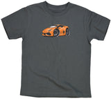 Lamborghini Huracan Orange Black Koolart T-Shirt for Youth