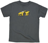 Lamborghini Huracan Yellow Black Koolart T-Shirt for Youth