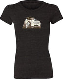 Mini Cooper S Off White Koolart T Shirt for Women