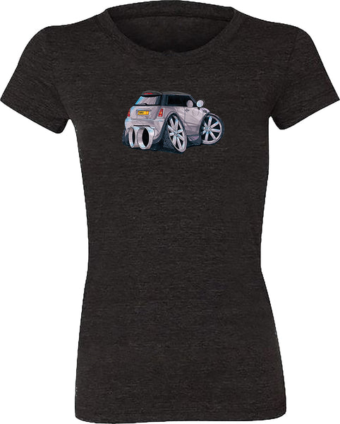 Mini Cooper S Silver Koolart T Shirt for Women