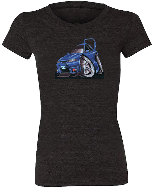 Nissan Skyline GTR R33 Koolart T-Shirt for Women
