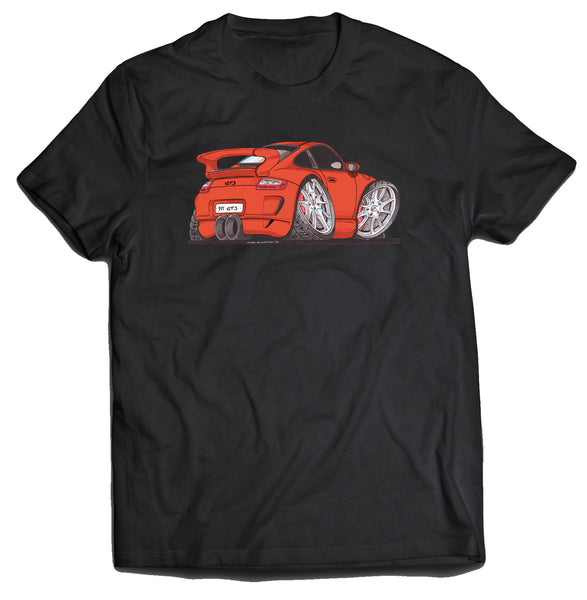 Porsche 997 911 GT3 Red Koolart T-Shirt for Men