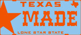 Texas Made License Plate Shirt - Houston Dynamo Edition (Unisex)