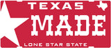 Texas Made License Plate Shirt - Houston Texans Edition(Unisex)