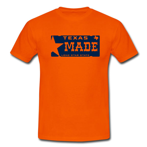 Texas Made License Plate Shirt - Houston Astros Edition (Unisex)